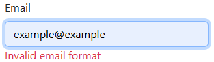 Dynamic Form UI - Invalid